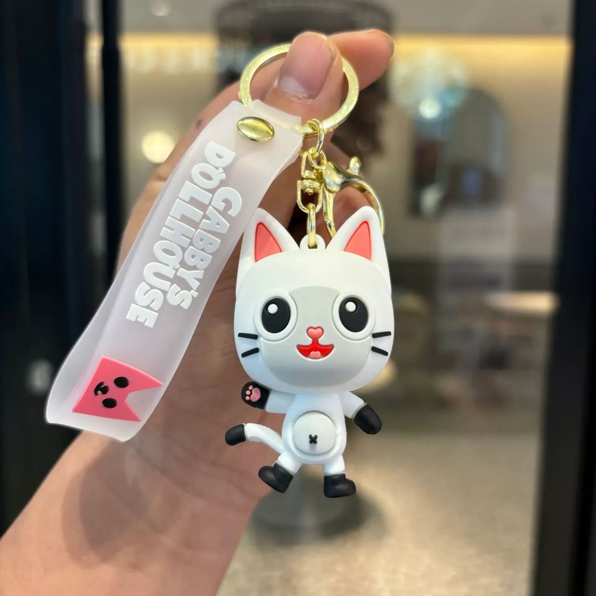 Gaby's Dollhouse Crew Keychain