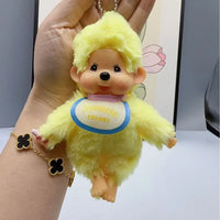 Monchichi Color Series Plush Keychain