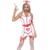 Leather Heart Nurse Uniform