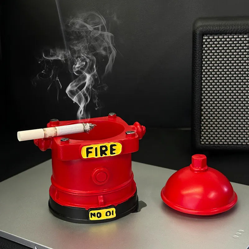 Vintage Fire Hydrant Anti-Fly Ashtray