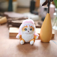 Mofusand Cat Shark Cosplay Keychain