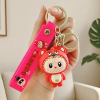 Labubu Cosplay Chaos 3D Keychain