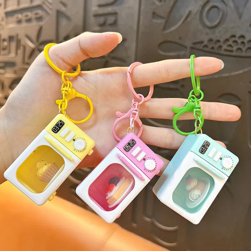 Microwave Heat Treat LED Keychain