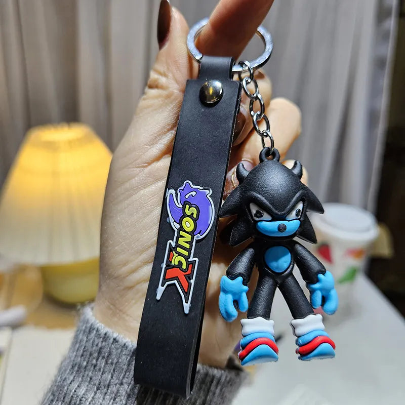Sonic Speed Squad Keychain