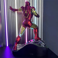 Iron Man Mark VI LED Battle Pose Statue (50 cm)