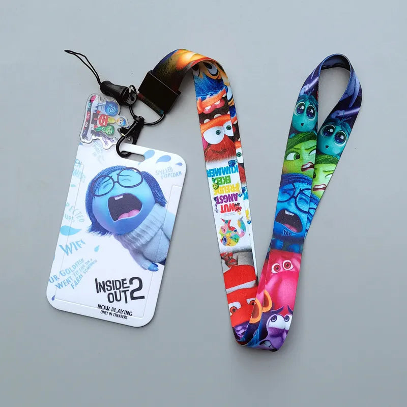 Inside Out Memory Crew ID Keychain