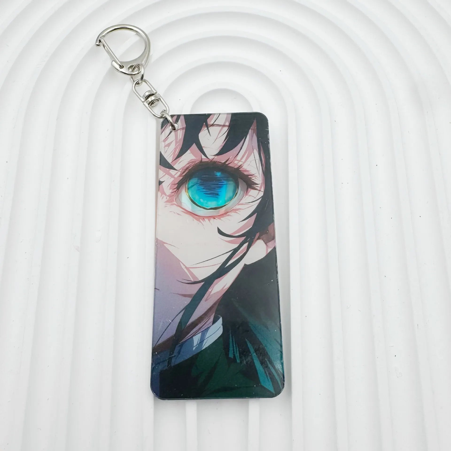 Demon Slayer Glowing Eyes Card Keychain