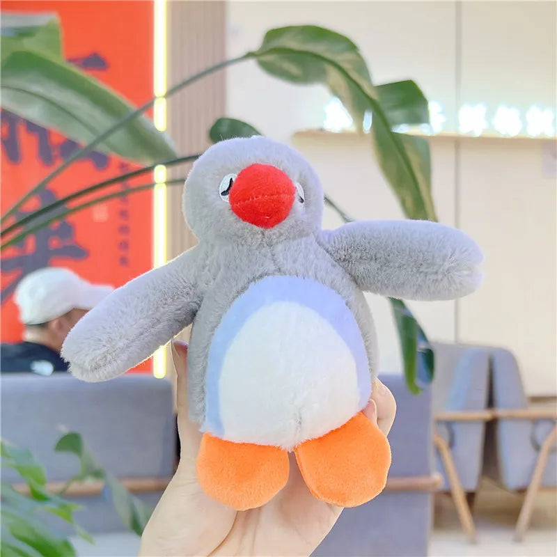 Pingu Waddling Sound Plush Keychain