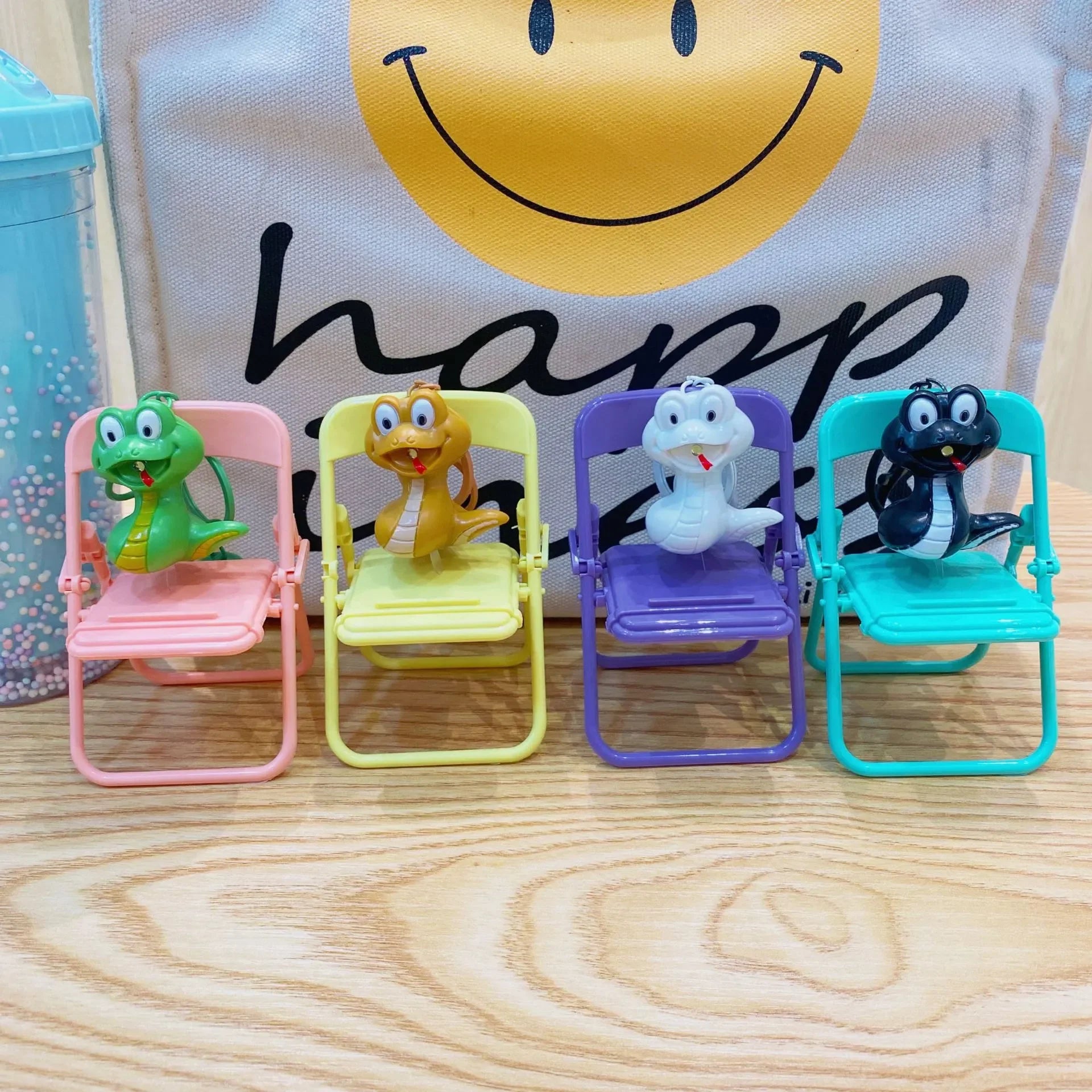 Shadow Slither LED Snake Keychain