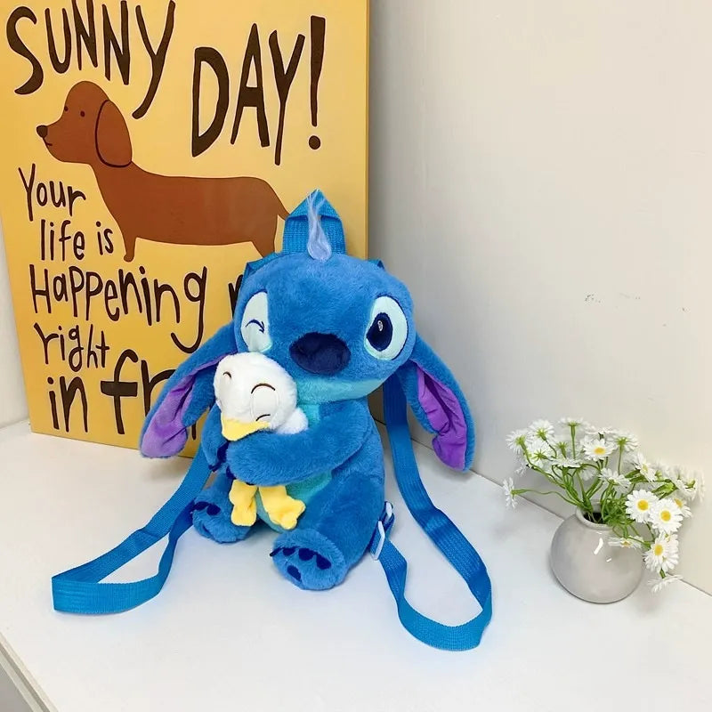 Cosmic Stitch Hugs Duck Plush Backpack