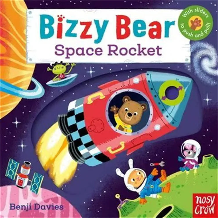 Bizzy Bear Interactive Push-Pull Board Book Collection