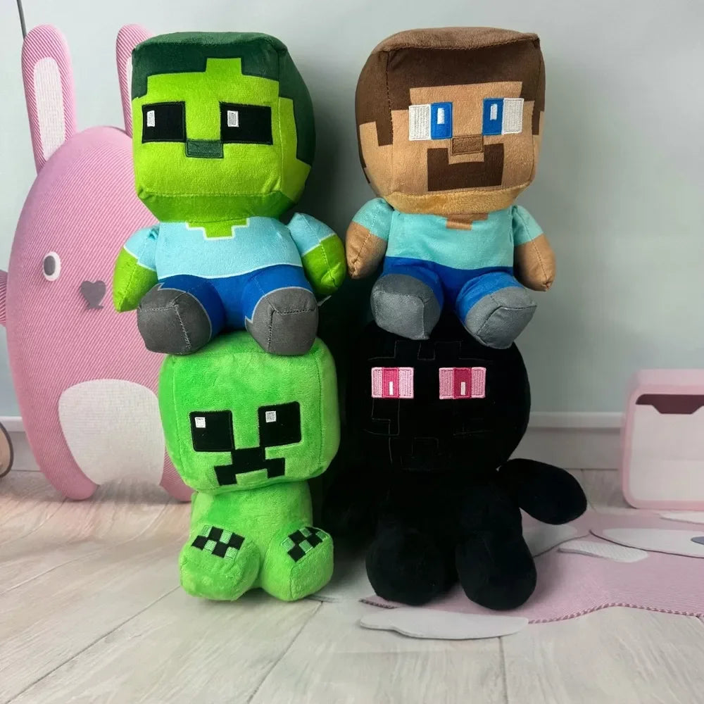 Minekraft Soft Pixel Buddies Plush (22 cm)