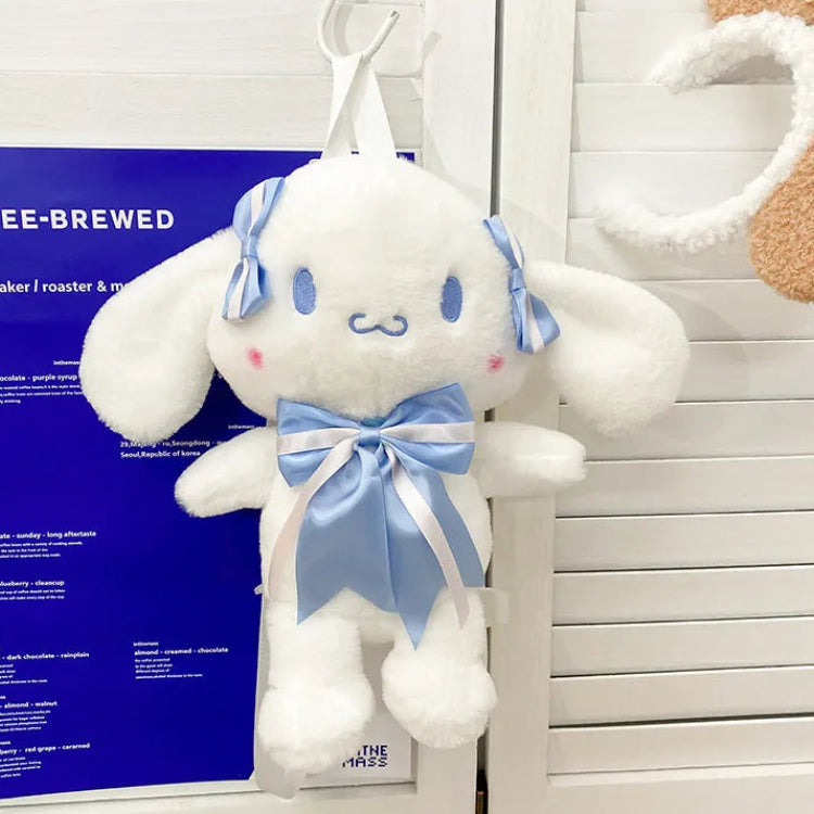 Sanliou Bow-Ribbon Duo Mini Backpack