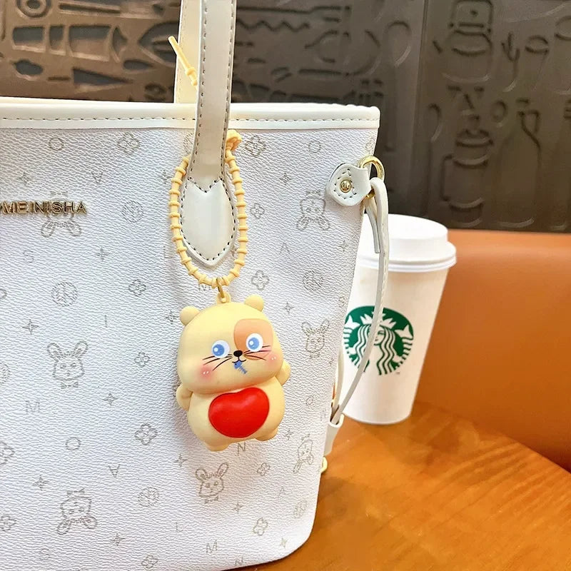 Heartfelt Critter Crew Keychain