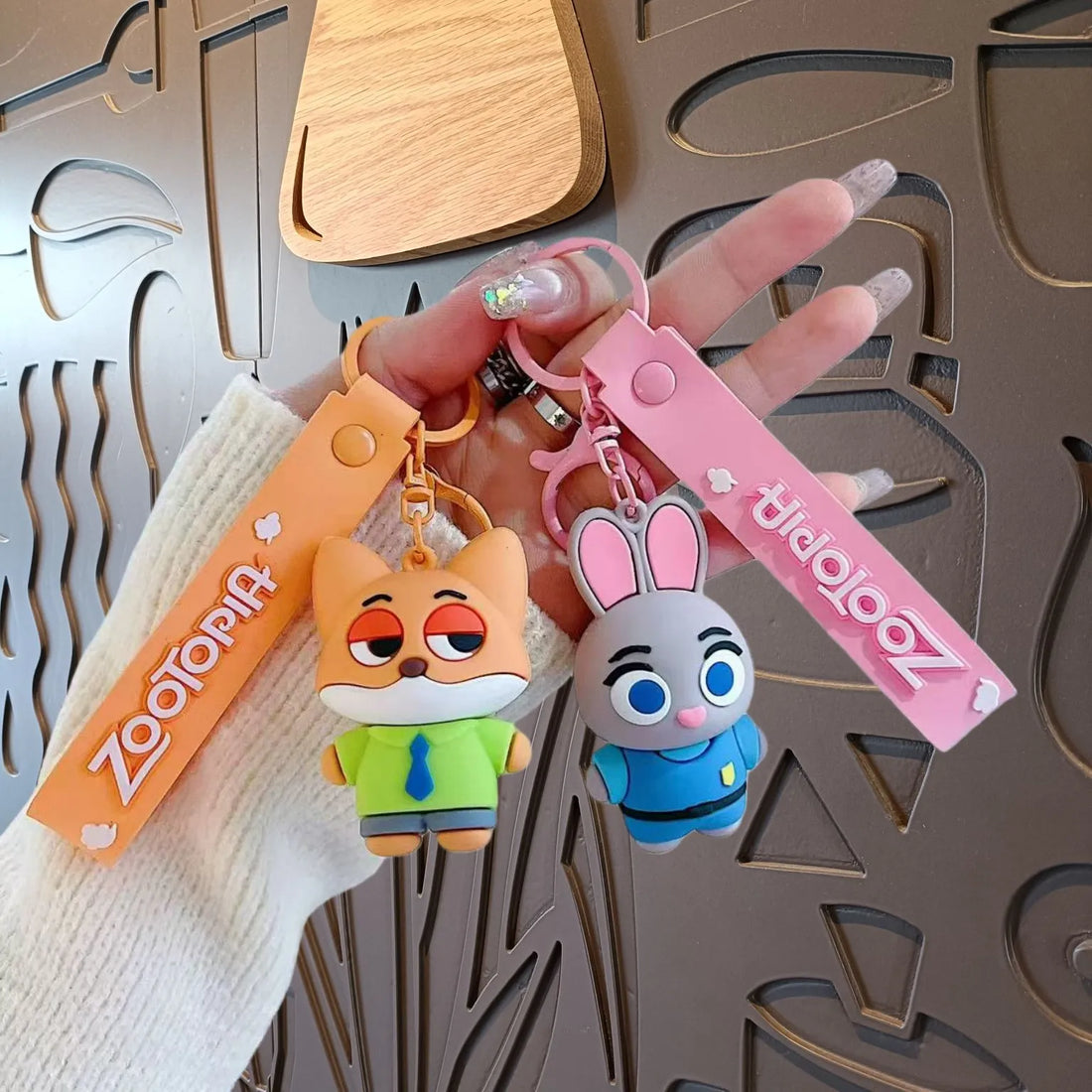 Genuine Zootopia City-Slicker Chibi Style Keychain