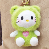 Hello KT Love Costume Keychain
