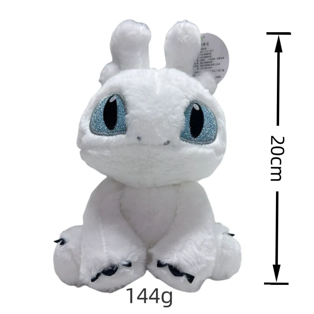 Night & Light Fury Dragon Duo Plush (22 cm)