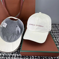 Brunello Italy Embroidered Baseball Cap