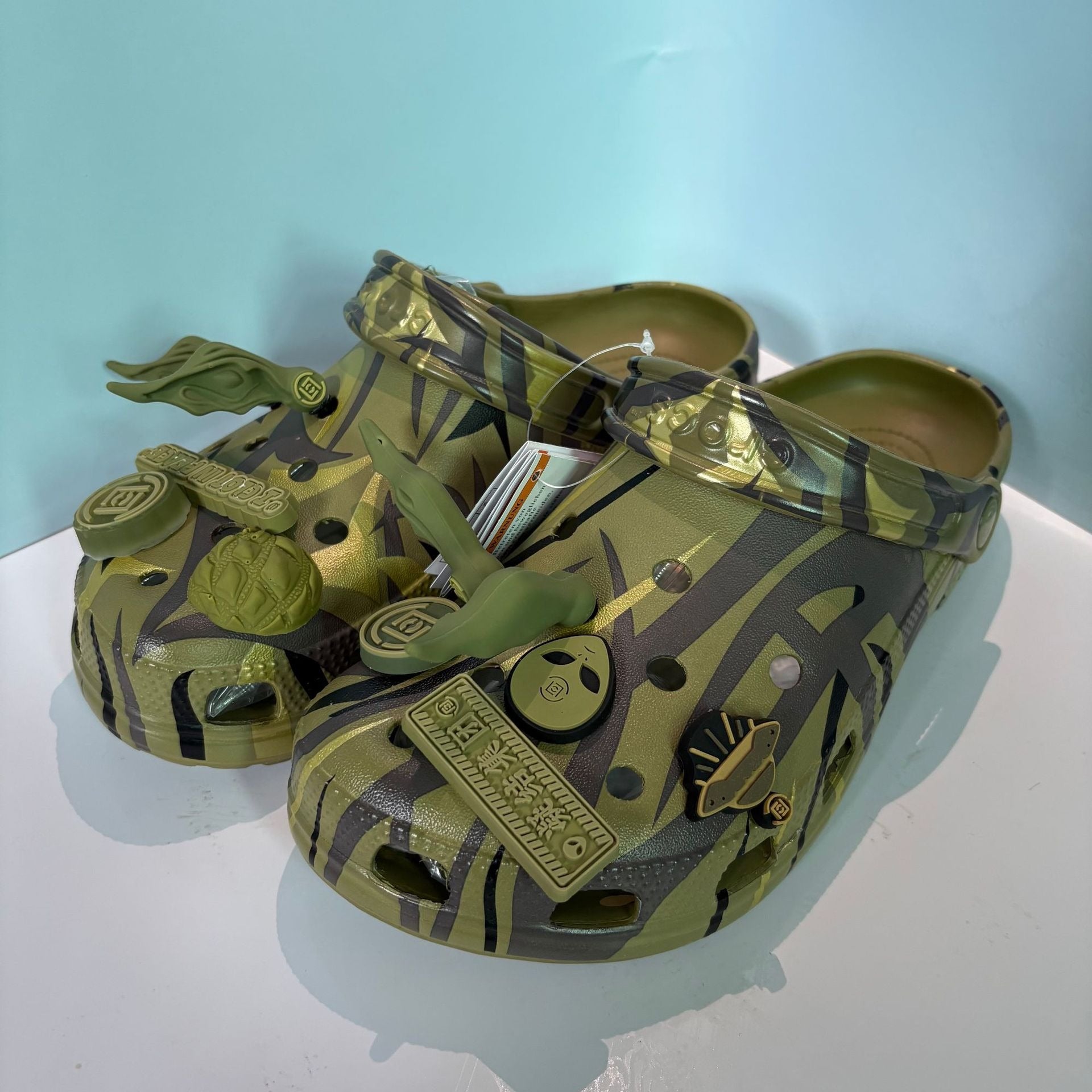 Clot Limited Edition Alien Clogs