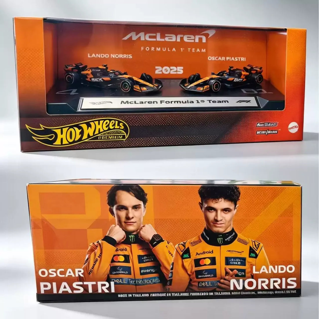 Hot Wheels Premium Gold Label Formula 1 Double Car Set