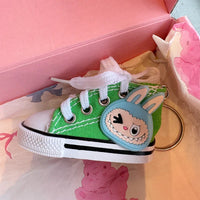 Winking Labubu Sneaker Keychain