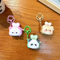 Pop-Up Toaster Animal Keychain