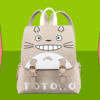 Whimsical Totoro & Chopper Anime Backpack