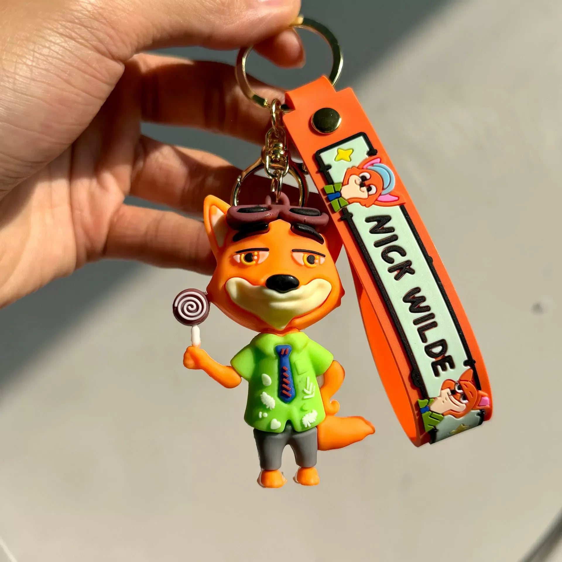 Zootropolis Urban Adventure Keychain