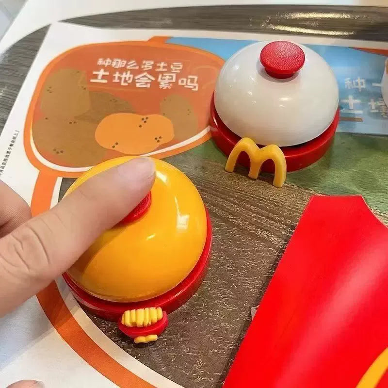 McDonald's Style Call Bell & Fidget Toy