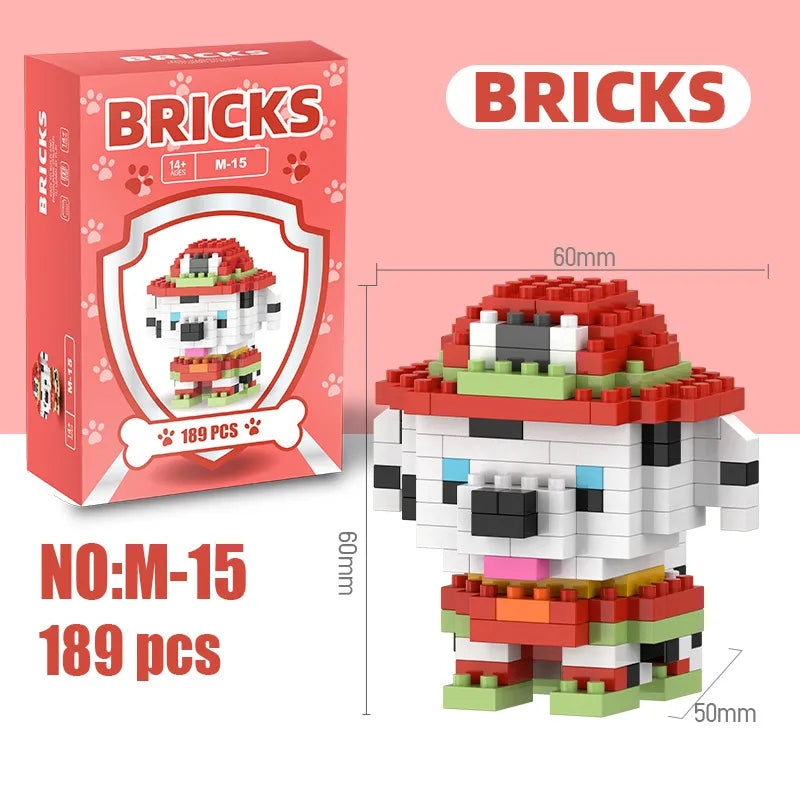 Bricks Paw Patrol Building Blocks