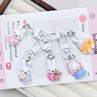 Miffy Sweet Storybook Mini Resin Keychain