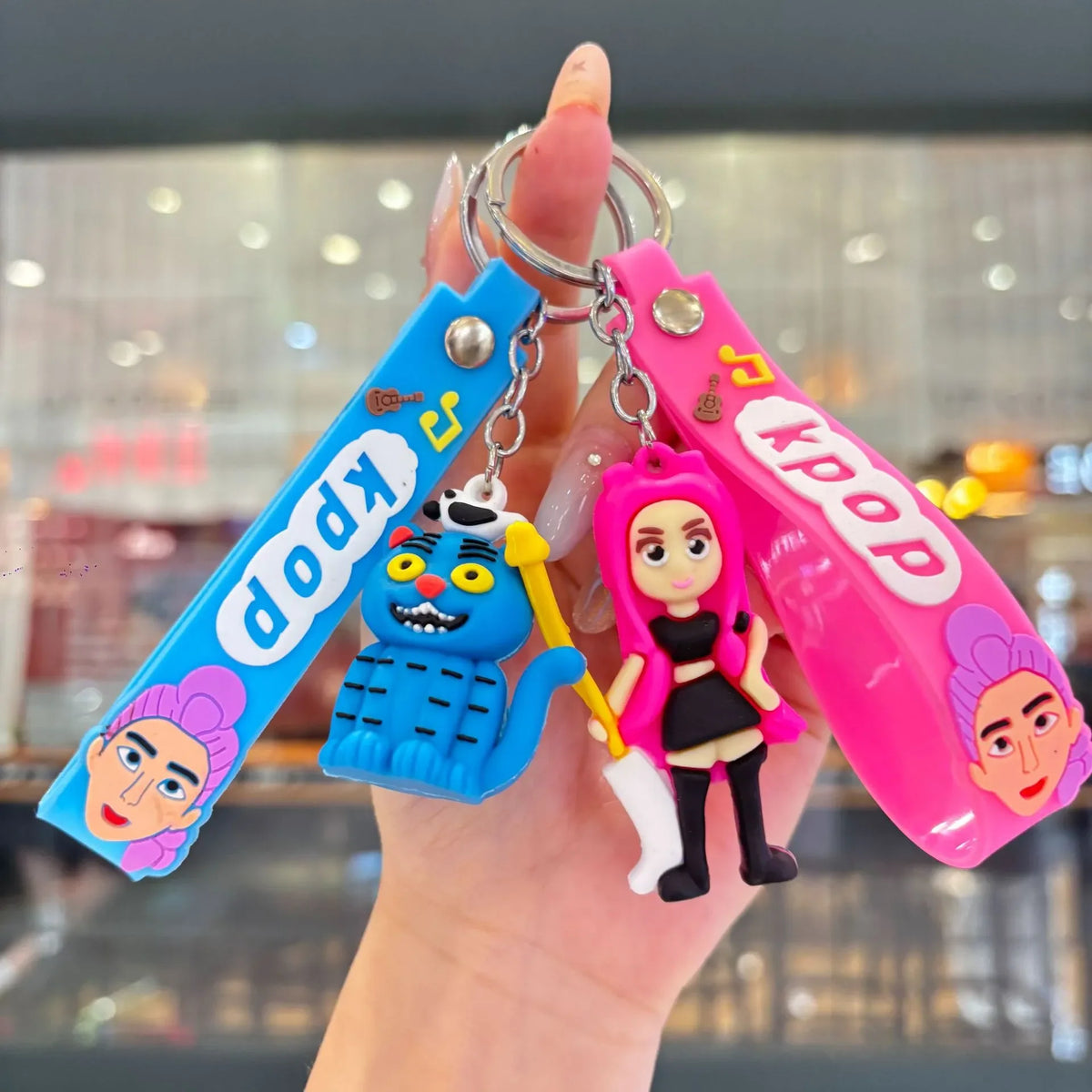 Idol Keychains K-Pop Demon Hunters Idol Stage Keychain