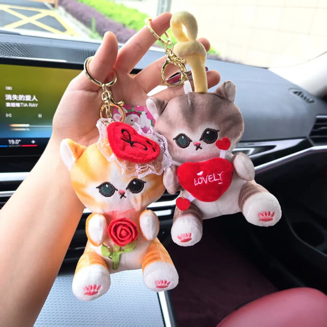 Mofusand Love Series Keychain