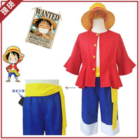 Monkey D. Luffy Pirate King Cosplay Set