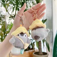 Globetrotter Penguin Plush Keychain