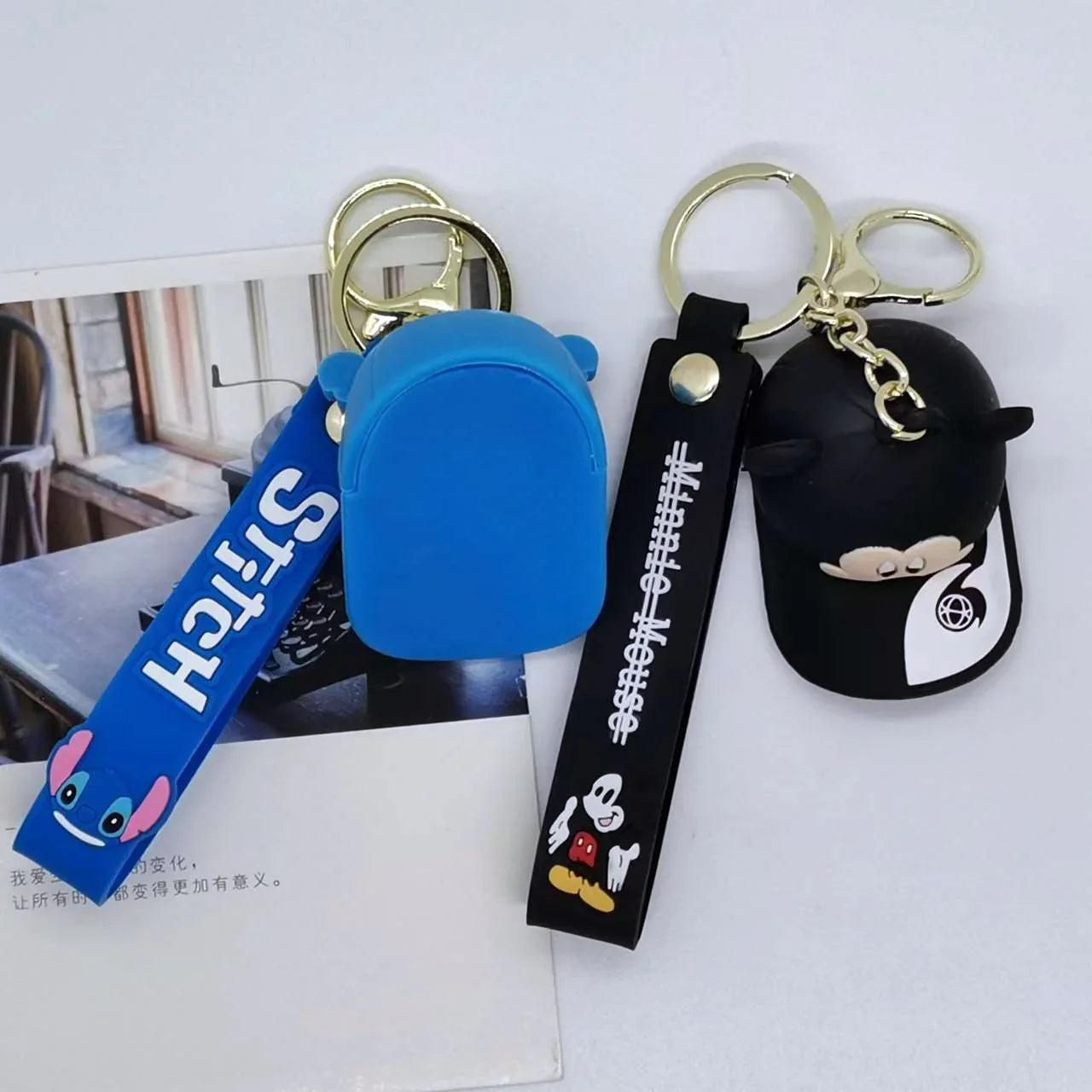 DZNY Iconic Hats 3D Keychain