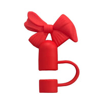 Food-Grade Candy Bow Straw Cap