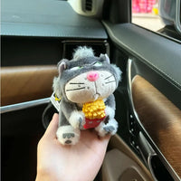 Lucifer Hangry Cat Premium Keychain