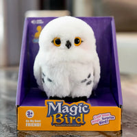 Magic Bird Interactive Owl Plush Toy (15 cm)