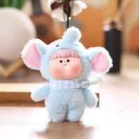 DuDu Zoo Series Vinyl Plush Keychain