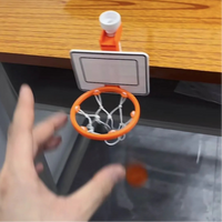 Clamp-On Mini Desktop Basketball Game