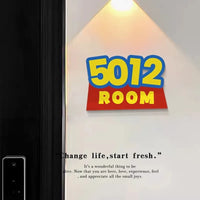 Toy Story Customised Light Luxury House Numbers