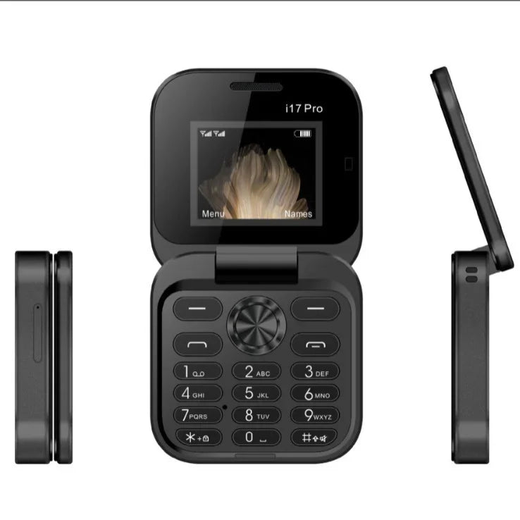 AtomFlip i17 Mini Folding Phone