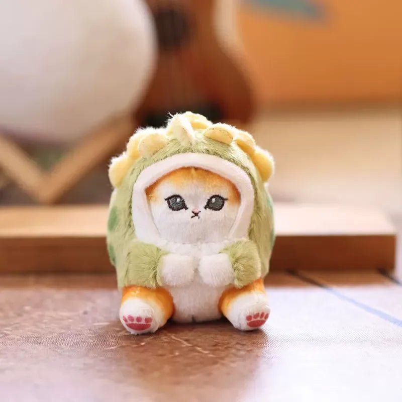 Mofusand Cat Animal Costumes Keychain