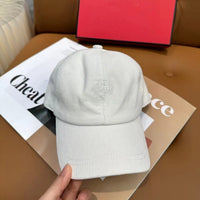Lora Pianei Corduroy Soft-Top Baseball Cap