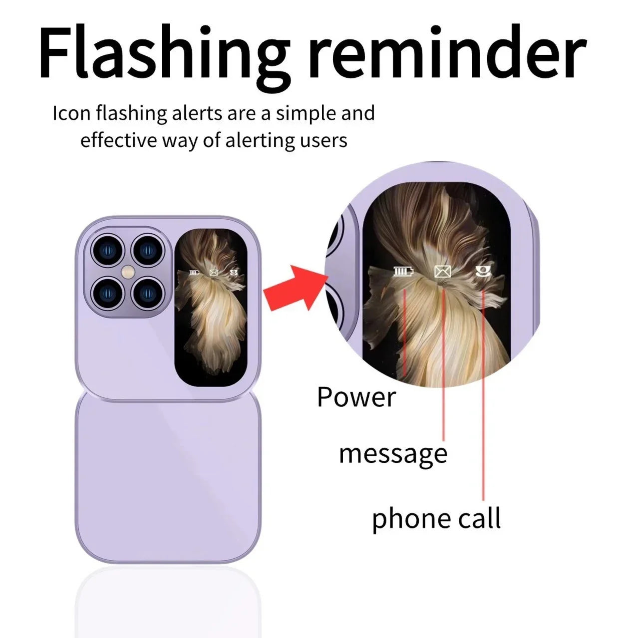 AtomFlip i17 Mini Folding Phone