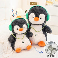 Headphone Penguin Stuffed Toy