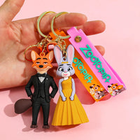 Zootopia 2 Gala & Vacation Disguise Keychain