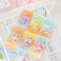 Sanrio Jelly Three-Color Gradient Eraser