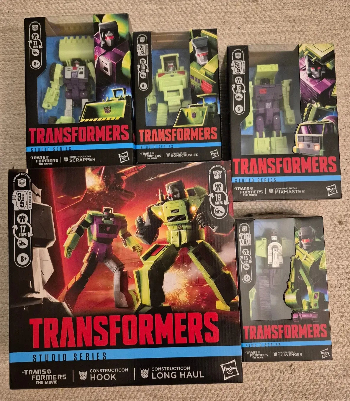 Transformers SS 86 Constructicons 5-in-1 Devastator Figure
